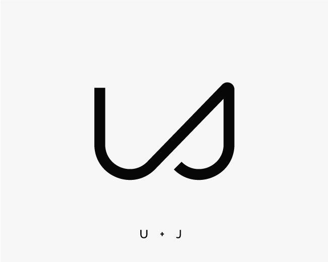 Letter U+J Logo (for sale)