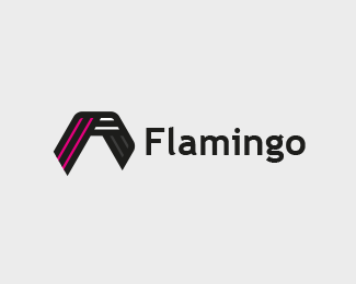 Flamingo Bird Logo (for sale)