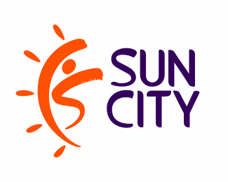 Logotype for dance center Sun city